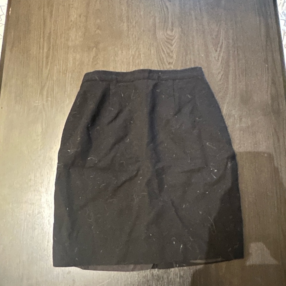 Vintage black mini skirt